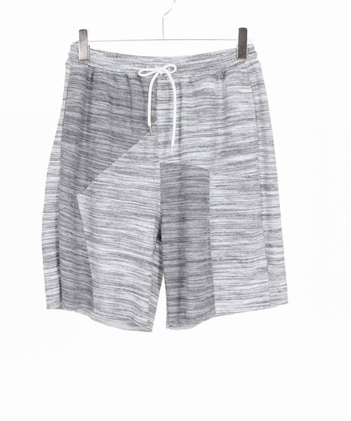 CAMBIO（カンビオ）の「mp14605- Crazy Pattern Pile Short Pants ショートパンツ(2026GIM-018)（その他パンツ・メンズ・ホワイト×グレー/ブラック×グレー/ブラック×ホワイト・S/M/L）」の21枚目の写真