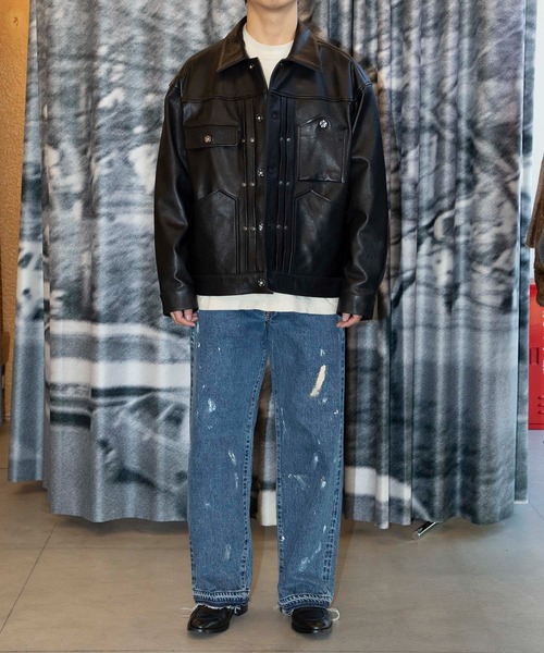 TRUCKER JACKET GOAT（ブルゾン）｜CCU （シーシーユー）の