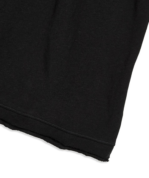 OPEN Yy(オープンワイワイ)の「【OPEN YY】SCOOP NECK PHONETIC TEE(Tシャツ/カットソー・レディース・ブラック/オフホワイト・S)」の17枚目の写真
