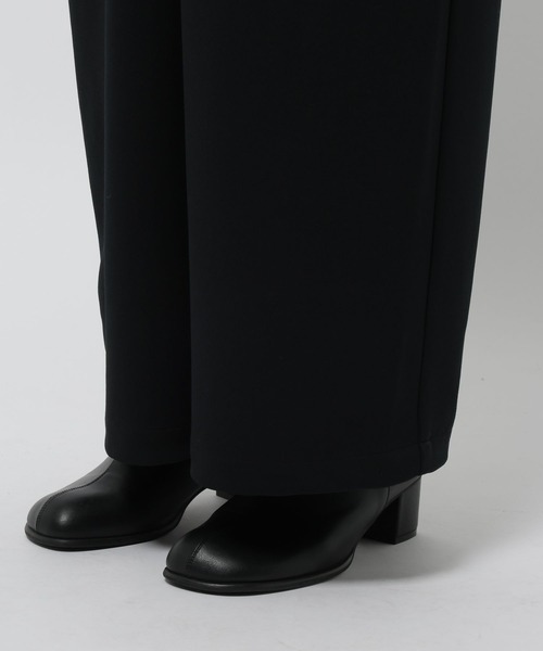 niko and...（ニコアンド）の「洗えるノビノビサロペット（サロペット/オーバーオール・レディース・アイボリー/ブラック・FREE）」の20枚目の写真