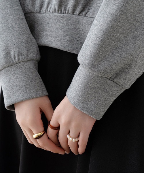 ONEP STAR(ワンピスター)の「装飾入りスウェットトップス(スウェット・レディース・グレー・MEDIUM/LARGE/X-LARGE)」の12枚目の写真