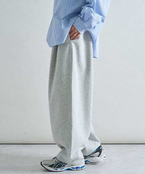 CRAFT STANDARD BOUTIQUE（クラフトスタンダードブティック）の「ボンディングスウェットバルーンパンツ（その他パンツ・メンズ・ライトグレー/ブラック・M/L/S）」の5枚目の写真