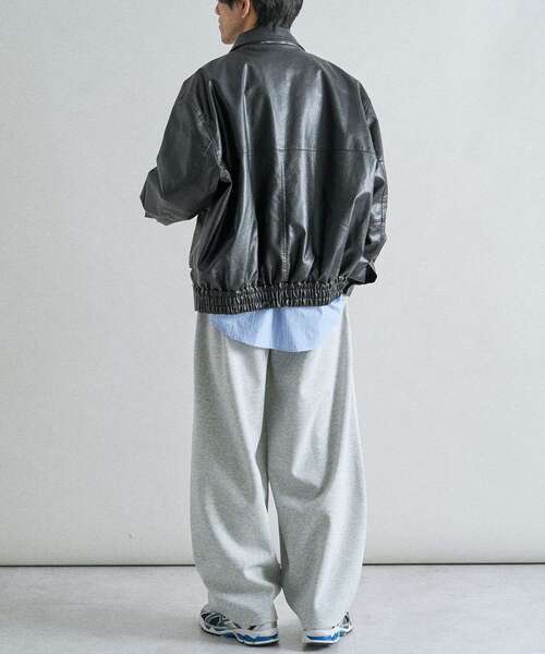 CRAFT STANDARD BOUTIQUE（クラフトスタンダードブティック）の「ボンディングスウェットバルーンパンツ（その他パンツ・メンズ・ライトグレー/ブラック・M/L/S）」の9枚目の写真