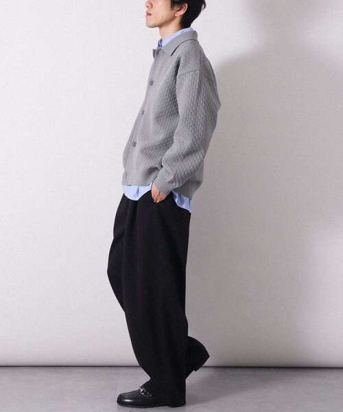 CRAFT STANDARD BOUTIQUE（クラフトスタンダードブティック）の「ボンディングスウェットバルーンパンツ（その他パンツ・メンズ・ライトグレー/ブラック・M/L/S）」の17枚目の写真
