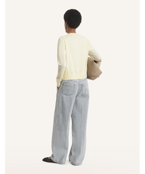 Maison Kitsune（メゾンキツネ）の「BABY FOX FINE MERINO REGULAR CARDIGAN（カーディガン/ボレロ・レディース・ライトイエロー/ライトオリーブ・XS/L/M/S）」の12枚目の写真