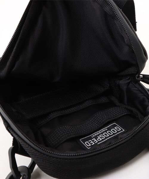 GOODSPEED equipment(グットスピードイクイップメント)の「Mini Multi Shoulder Bag(ショルダーバッグ・メンズ・ブラウン/オフホワイト/ブラック・ONE SIZE)」の15枚目の写真