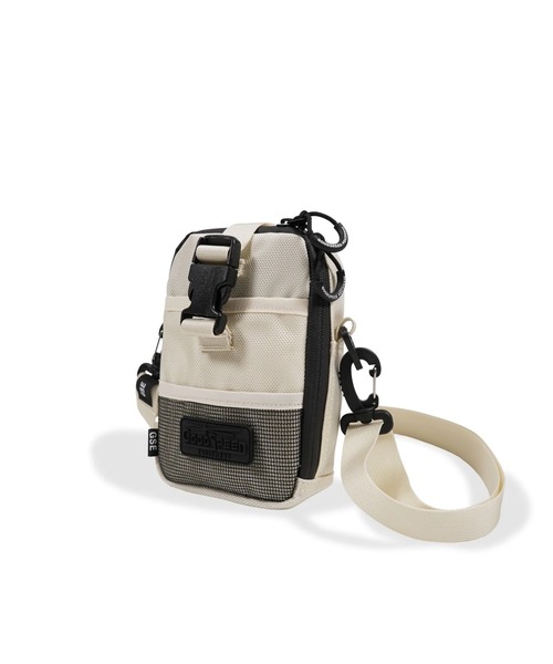 GOODSPEED equipment(グットスピードイクイップメント)の「Mini Multi Shoulder Bag(ショルダーバッグ・メンズ・ブラウン/オフホワイト/ブラック・ONE SIZE)」の3枚目の写真