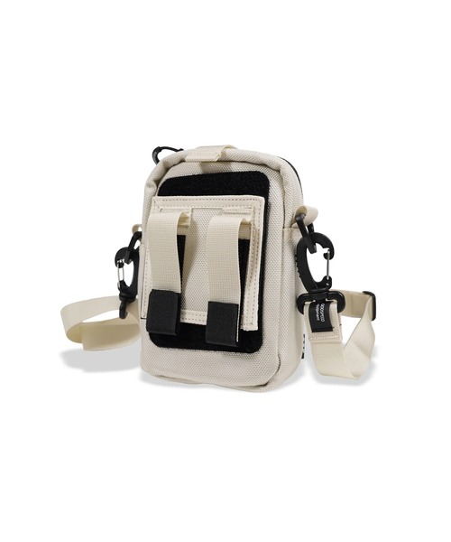 GOODSPEED equipment(グットスピードイクイップメント)の「Mini Multi Shoulder Bag(ショルダーバッグ・メンズ・ブラウン/オフホワイト/ブラック・ONE SIZE)」の4枚目の写真