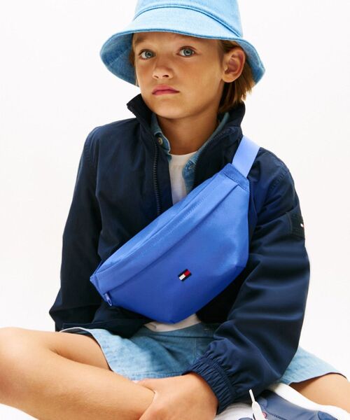 TOMMY HILFIGER(トミーヒルフィガー)の「KIDS エッセンシャルバムバッグ(ショルダーバッグ・キッズ・ブルー・FREE)」の5枚目の写真