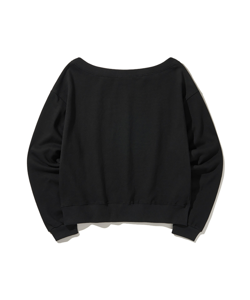DAUSPICE(ディーオスピス)の「(DUC) GA one-shoulder sweatshirt Black(スウェット・レディース・ブラック・ONE SIZE)」の7枚目の写真