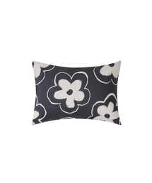 KOYU (ゴユ)（コユ）の「アネモネピローケースチャコール (1pc)（クッション/クッションカバー）」