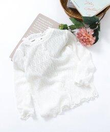 apres les cours | シアーレースTシャツ(Tシャツ/カットソー)