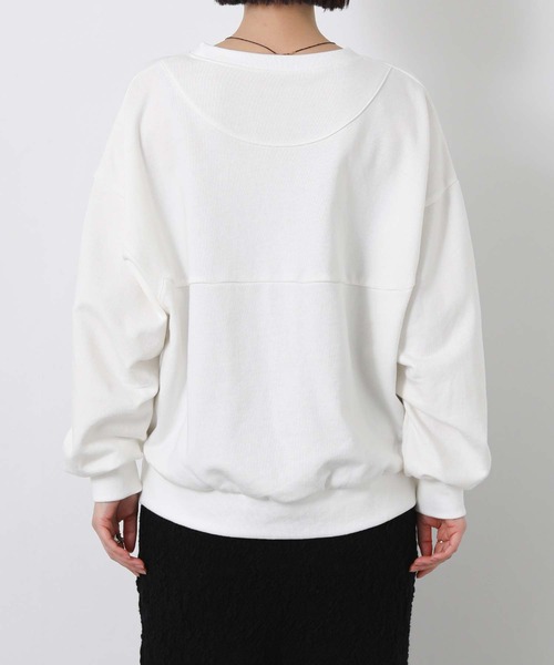 Gready Brilliant(グレディブリリアン)の「裏毛袖タックカットソー(Tシャツ/カットソー・レディース・オフホワイト/ピンク・38)」の20枚目の写真