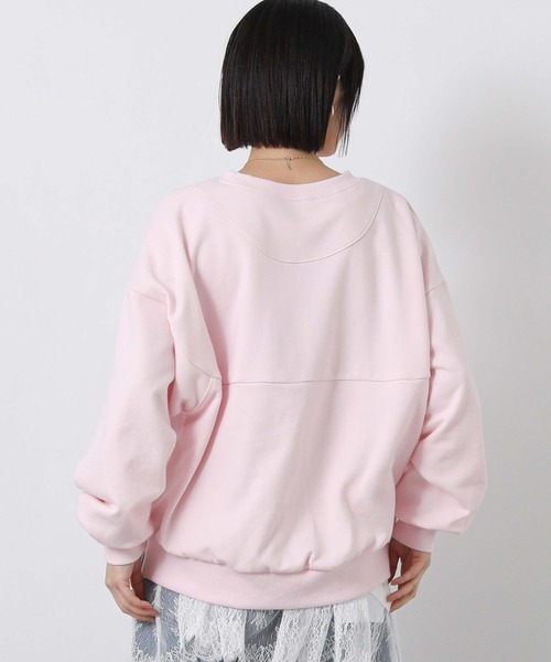 Gready Brilliant(グレディブリリアン)の「裏毛袖タックカットソー(Tシャツ/カットソー・レディース・オフホワイト/ピンク・38)」の17枚目の写真