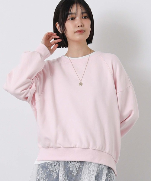 Gready Brilliant(グレディブリリアン)の「裏毛袖タックカットソー(Tシャツ/カットソー・レディース・オフホワイト/ピンク・38)」の18枚目の写真
