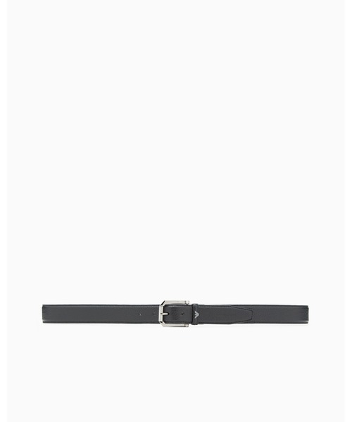 EMPORIO ARMANI(エンポリオアルマーニ)の「<オンライン限定>【エンポリオ アルマーニ】ベルト ブルレザー(ベルト・メンズ・ブラック・FREE)」の2枚目の写真