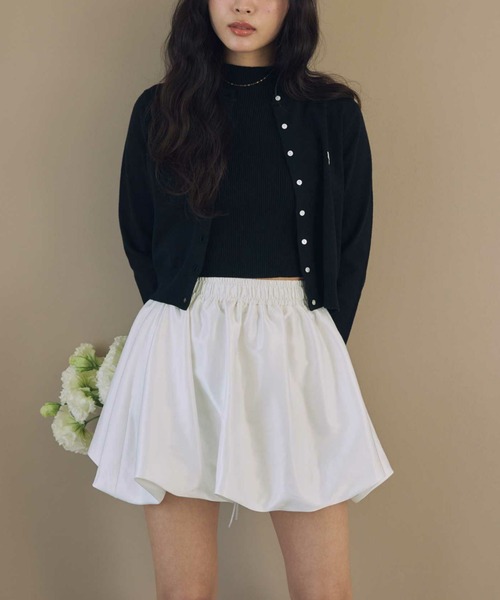 ACYM(アシーム)の「ハーフスリーブマシュマロニット(ニット/セーター・レディース・ブラック/ピンク/アイボリー・FREE)」の18枚目の写真