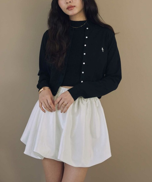 ACYM(アシーム)の「ハーフスリーブマシュマロニット(ニット/セーター・レディース・ブラック/ピンク/アイボリー・FREE)」の19枚目の写真