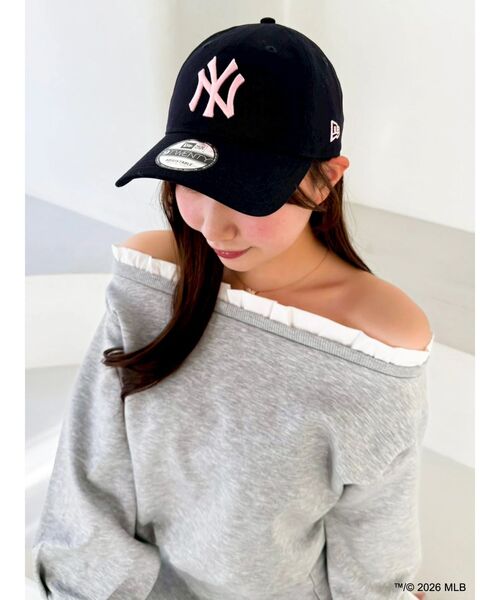 dazzlin（ダズリン）の「【MLB × New Era × dazzlin】サイドロゴキャップ（キャップ・レディース・ネイビー/ブルー/アイボリー・FREE）」の7枚目の写真