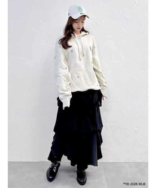 dazzlin（ダズリン）の「【MLB × New Era × dazzlin】サイドロゴキャップ（キャップ・レディース・ネイビー/ブルー/アイボリー・FREE）」の22枚目の写真