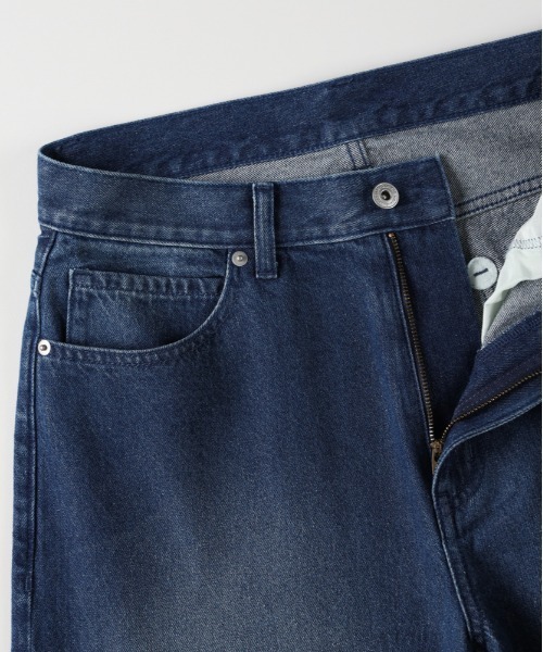 BACK NUMBER(バックナンバー)の「【BACK NUMBER】ルーズストレートジーンズ (リラックスシルエット / 洗練 / カジュアル / 通年仕様)(デニムパンツ・メンズ・ブラック/ダークインディゴブルー・S/M/XL/L)」の10枚目の写真