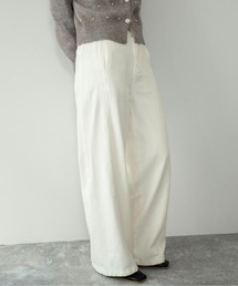 on:nue | 【on:nue】[着用動画あり！] サイドパネルセミワイドパンツ/2026 SS COLLECTION(その他パンツ)