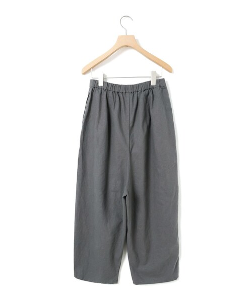 MidiUmi（ミディウミ）の「MidiUmi C/Lワイドイージーテーパードパンツ（その他パンツ・レディース・チャコールグレー/ブラック/キナリ・FREE）」の21枚目の写真
