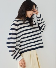 BARNYARDSTORM | BARNYARDSTORM / ペーパーボーダーニット(ニット/セーター)