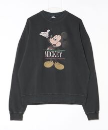 Lafayette | ディズニー ミッキー ピグメントクルースウェット［DMK-MTR20 PIGMENT CREWSWEAT DISNEY MICKEY］(スウェット)