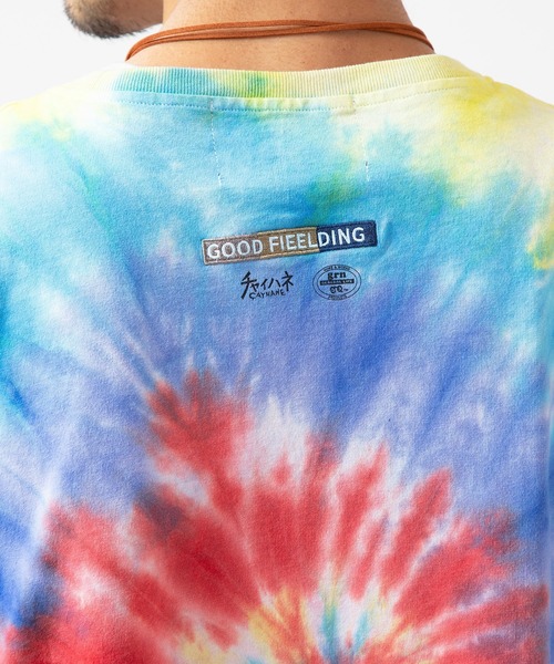 チャイハネ（チャイハネ）の「【チャイハネ】Amina×grn ベラグルメンズTシャツ（Tシャツ/カットソー・メンズ・カラフル/グレー・XL/L）」の7枚目の写真