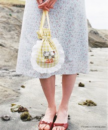 sanrio（サンリオ）の「MILKFED. × HELLO KITTY F2F DRAWSTRING POUCH（ポーチ）」