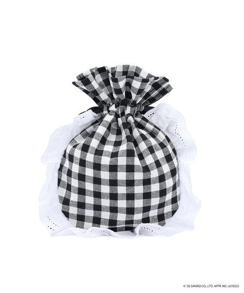 sanrio（サンリオ）の「MILKFED. × HELLO KITTY F2F DRAWSTRING POUCH（ポーチ・レディース・レッド/イエロー/ブラック・ONE SIZE）」の9枚目の写真