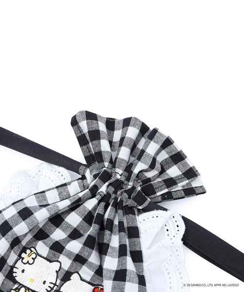 sanrio（サンリオ）の「MILKFED. × HELLO KITTY F2F DRAWSTRING POUCH（ポーチ・レディース・レッド/イエロー/ブラック・ONE SIZE）」の11枚目の写真