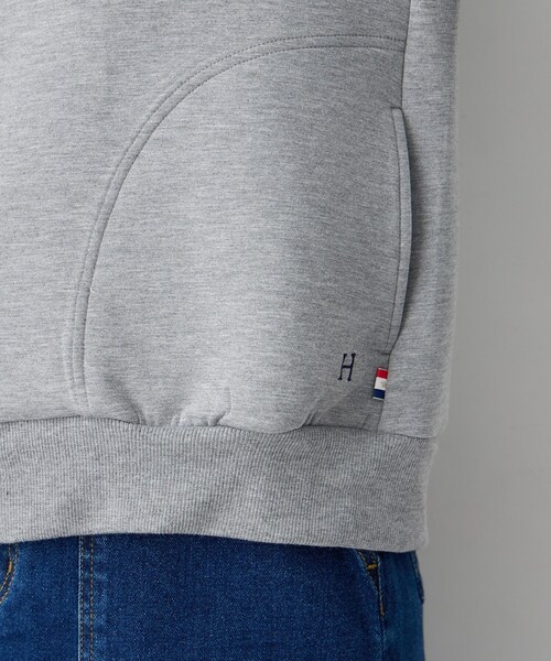 Petit Honfleur（プチオンフルール）の「ダンボールZIPブルゾン（カーディガン/ボレロ・レディース・グレー・L/M）」の13枚目の写真