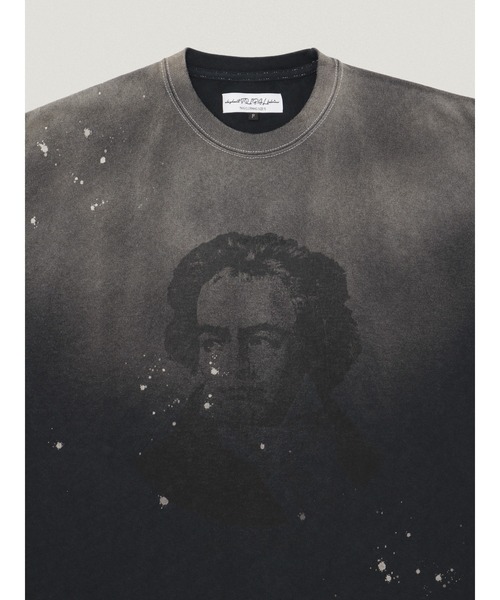 elephant TRIBAL fabrics（エレファントトライバルファブリックス）の「elephant TRIBAL fabrics Beethoven T-SH（Tシャツ/カットソー・メンズ・スミクロ/ベージュ・FREE）」の3枚目の写真