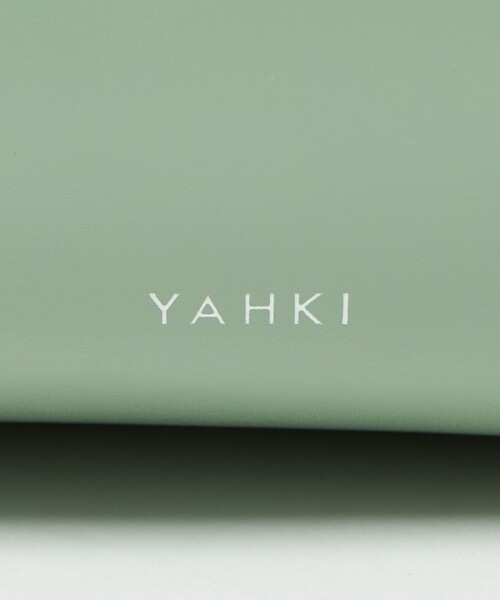 YAHKI(ヤーキ)の「<YAHKI>スクエア ダブルジップ ショルダーバッグ(ショルダーバッグ・レディース・ブラック/ライム・FREE)」の11枚目の写真