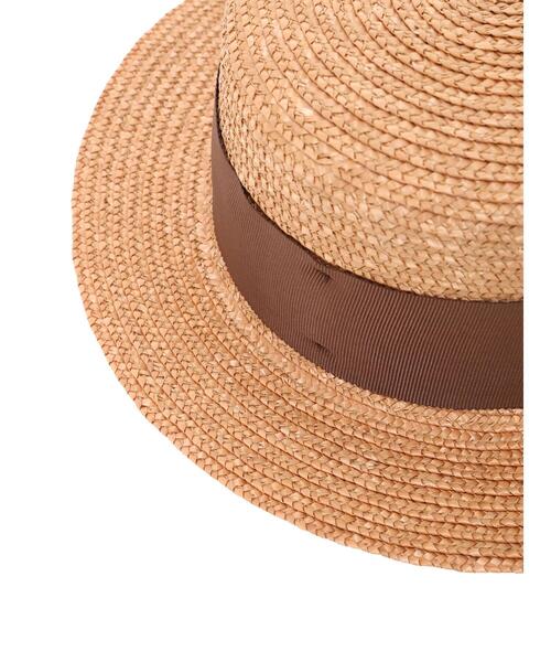 Samansa Mos2（サマンサ モスモス）の「リボン付きカンカン帽（ハット・レディース・ベージュ/ブラウン・F）」の18枚目の写真