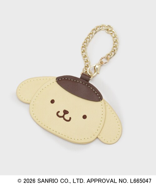 index（インデックス）の「◆【ポムポムプリン】2WAY軽量合皮ミドルバッグ（トートバッグ・レディース・ブラック/アイボリー/イエロー・00）」の15枚目の写真