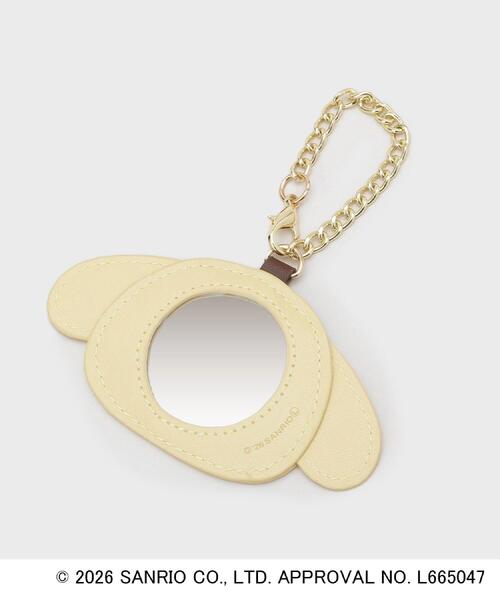 index（インデックス）の「◆【ポムポムプリン】2WAY軽量合皮ミドルバッグ（トートバッグ・レディース・ブラック/アイボリー/イエロー・00）」の16枚目の写真