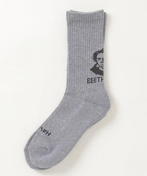 ROSTER SOX(ロスターソックス)の「ROSTER SOX/ロスターソックス BEETHVEN SOCKS メンズ レディース(ソックス/靴下・メンズ・ブルー/モスグリーン・2/1)」の1枚目の写真