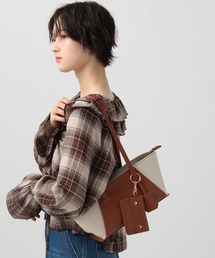 kakatoo | 【kakatoo(カカトゥ)】横長コンビトート(ハンドバッグ)