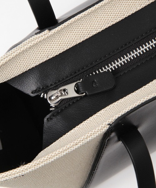 kakatoo（カカトゥ）の「【kakatoo(カカトゥ)】横長コンビトート（ハンドバッグ・レディース・ブラウン/ブラック・FREE）」の10枚目の写真