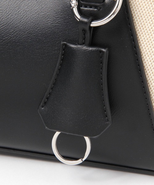 kakatoo（カカトゥ）の「【kakatoo(カカトゥ)】横長コンビトート（ハンドバッグ・レディース・ブラウン/ブラック・FREE）」の12枚目の写真