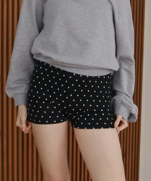 ドット柄ショートパンツ（その他パンツ）｜Mili affinity（ミリ