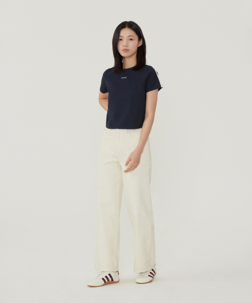 COVERNAT(カバーナット)の「ウィメンズコンフォートクロップTシャツメランジグレー(Tシャツ/カットソー・レディース・その他・WS/WM)」の3枚目の写真