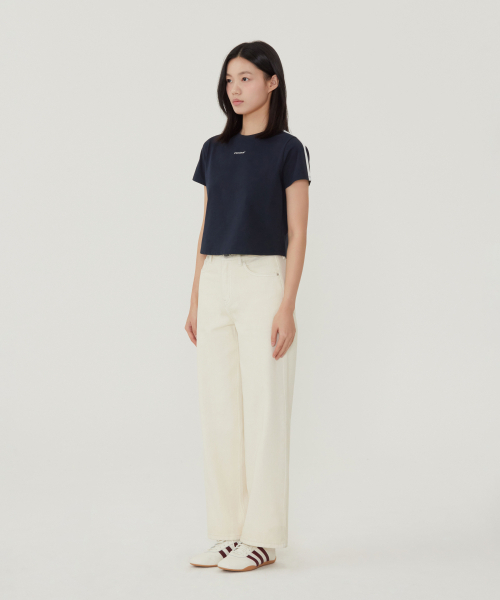 COVERNAT(カバーナット)の「ウィメンズコンフォートクロップTシャツメランジグレー(Tシャツ/カットソー・レディース・その他・WS/WM)」の4枚目の写真