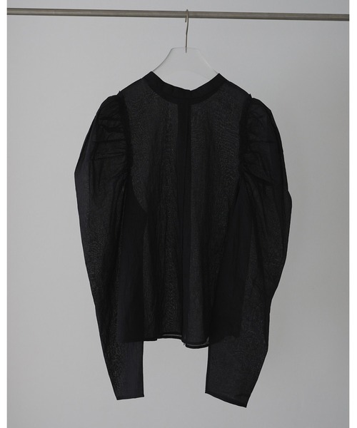 anuke（アンヌーク）の「2way Cottonorgandy Blouse（シャツ/ブラウス・レディース・アイボリー/ブラック・FREE）」の13枚目の写真