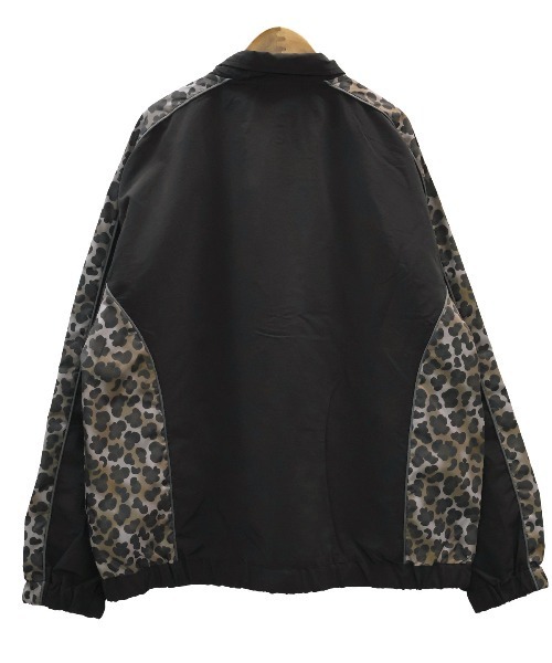LUXSTYLE(ラグスタイル)の「ヒョウ柄切り替えナイロンブルゾン(ブルゾン・メンズ・ブラック・S/M/L)」の19枚目の写真