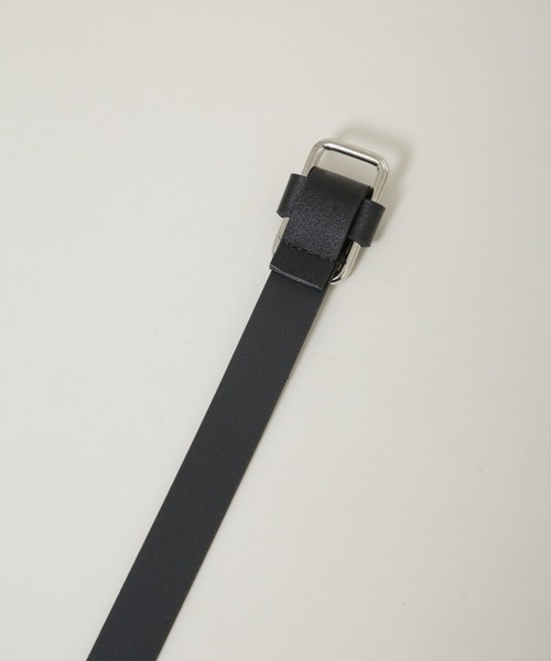 NANO universe（ナノユニバース）の「無段階調整 スクエア型バックル2cm幅ベルト（ベルト・レディース・ブラック/ブラウン/キャメル・F）」の8枚目の写真