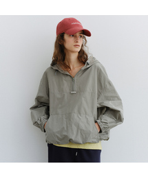 Check hoodie anorak